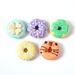 Spot 4cm Simulatioun Donut Kuch Modell Makronen Faarf PVC Simulatioun Iessen Spill Dessert Schlësselanhänger_voghion.com