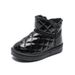 XUANMU Bottes de neige imperméables et chaudes pour enfants, chaussures d'extérieur tendance, nouvelle collection hiver XF0044_voghion.com
