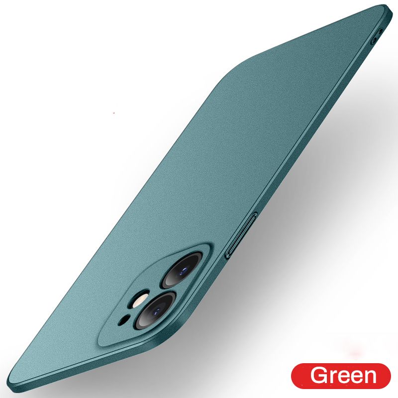 Luxury Matte Shockproof Hard PC Case For iPhone 14 13 12 11 Pro MAX Mini X XR XS 8 7 Plus SE 3 Simple Ultra Thin Back Cover Capa_voghion.com