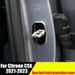 For Citroen C5X 2021 2022 2023 Car door lock buckle stainless steel protective cover modification accessories_voghion.com