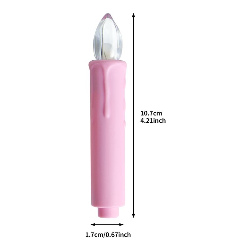 Timer Fernbedienung Kerze Mit Clip Multi Farbe Shell Weihnachten Baum Layout Weihnachten Dekoration Atmosphäre LED Stange Kerze_voghion.com