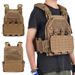 Tactical Vest – Adjustable & Breathable Plate Carrier For Airsoft, Training & Outdoor Survival | Quick-Release Design (Black/OD Green/Multicam, _voghion.com
