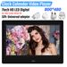 7 inch HD LED digitale fotolijstklok kalender ondersteunt USB/MMC/SD/MS-kaart 800*480 muziek foto videospeler cadeau_voghion.com
