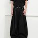 Unisex American Vintage Double-Pleat Trousers - Relaxed Fit Scythe Hem Pants With Clean Aesthetic & Fluid Drape_voghion.com