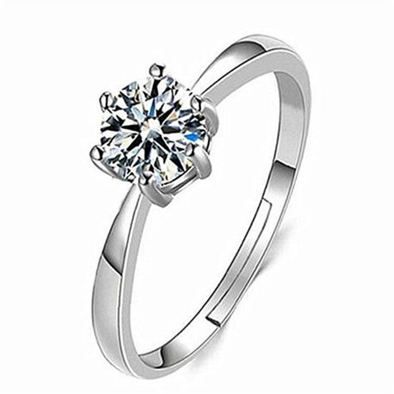 Coppia di anelli da uomo regolabili con diamanti e zirconi simulati, gioielli da sposa audaci, accessori_voghion.com