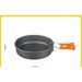 Juego de cocina plegable para exteriores, tetera, sartén, olla para sopa, encendedor, bolsa de almacenamiento, adaptador y suministros_voghion.com