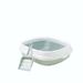 Semi-Enclosed Thickened Anti-Splash Toilet Large Capacity Nordic Style Cat Litter Box Pet Supplies_voghion.com