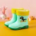 Mor & Barn Vattenskor Pojkar Sommarregnskor Flickor Tecknade lätta vadarskor Barn Varma regnstövlar Barngummiskor_voghion.com
