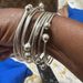 Cross Border New Indian Spherical Cuff Bracelet Hip Hop Fashion 9 Sets Of Open Bracelets Retro Stacking Bracelets_voghion.com