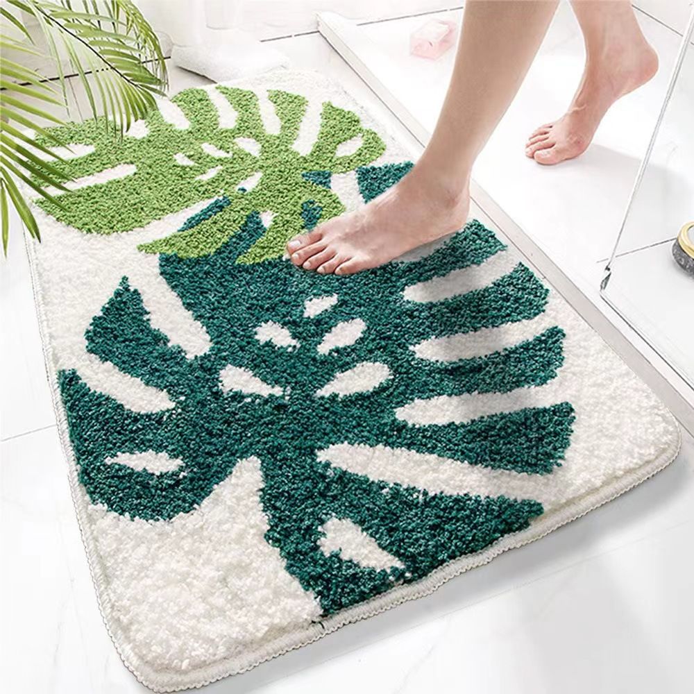 Premium dikke badmat - ultra-absorberend en snel drogend microvezelmat met antislip achterkant voor badkamer en entree_voghion.com