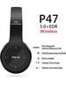 P47 Wireless Bluetooth With Microphone Foldable Low Bass HiFi Sound Music Stereo Headphones For Smartphones TV Gaming_voghion.com