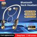 Cuffie Bluetooth wireless con archetto da collo, display LED, suono stereo a forma di auto sportiva, auricolari magnetici in-ear, auricolari sportivi per giocatori_voghion.com