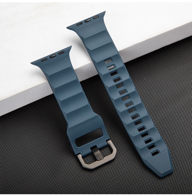 Watch Band for iWatch Ultra 2 Se 9/8/7/6 Wave Sports Fashion Watch Strap 42/44/45/49mm 38/40/41mm_voghion.com