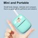 Mini fotoprinter til iPhone/Android, 1000mAh bærbar termisk fotoprinter til gave, studienotater, arbejde, foto, billede, memo_voghion.com