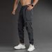 Herren-Cargo-Jogginghose – Stretch-Polyester, praktisches Design mit mehreren Taschen (4 Farben, M-XXXL)_voghion.com