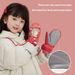 Children's Skiing With Anti Slip Thick Fleece Added To Prevent Cold Wind. Winter Warm Gloves For Children And Babies_voghion.com