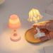 Ins Small Night Light Table Bedroom Bedside Dormitory Creative Desktop Ornament Birthday Gift Female Sleep Lamp_voghion.com