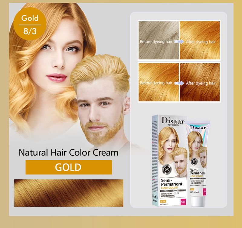 Disaar semi changing shampoo does not harm the scalp hair dye color_voghion.com