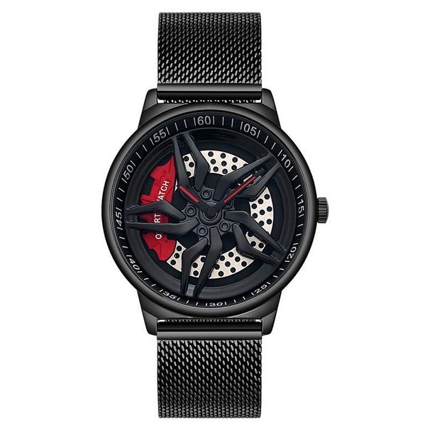 Rotating Cool Personality Wheel Watch Waterproof_voghion.com
