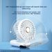 USB-Handventilator, kleiner tragbarer Büro-/Studenten-Desktop-Mini-Klappventilator für Kinder mit starkem Wind_voghion.com