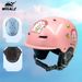 Attrezzatura di sicurezza per bambini Whale per ragazzi e ragazze, casco anticollisione caldo, attrezzatura da snowboard, cappello da sci_voghion.com