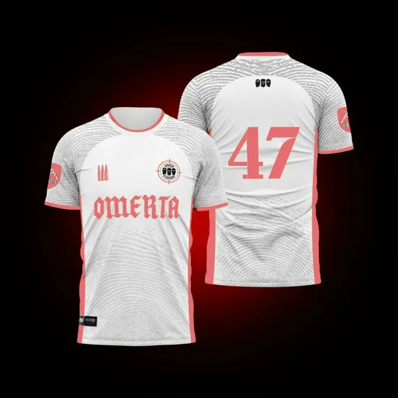 Omerta 47 Boxing 3D-gedruckter lockerer Rundhals-Motorrad-Sportmode-T-Shirt-Rennanzug für Herren und Damen_voghion.com