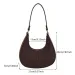 Borsa da donna retrò casual in feltro puro, borsa per biancheria intima alla moda, di alta qualità, a tracolla, tinta unita, colore: spazzatura 250225l_voghion.com