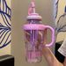 1350ML New Big Size Summer Handle Plastic Cute Large Capacity Ice Straw Outdoor Cup_voghion.com