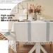New Simple Grid Striped Tablecloth Coffee Table Cloth Household Cotton And Linen Fabric Symmetrical Striped Tablecloth Table Cloth_voghion.com