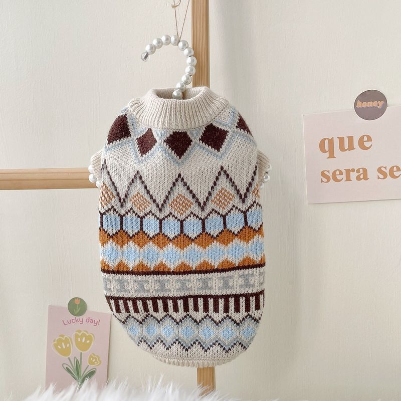 Pull à deux pattes pour animaux de compagnie : tenues pour chats, nounours, caniches, petits chiens et chiots, printemps, automne et hiver_voghion.com