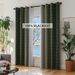 Blackout Curtains - 100% Light Blocking & Thermal Insulated (No Drill Gradient Design UV Protection For Living Room/Bedroom)_voghion.com