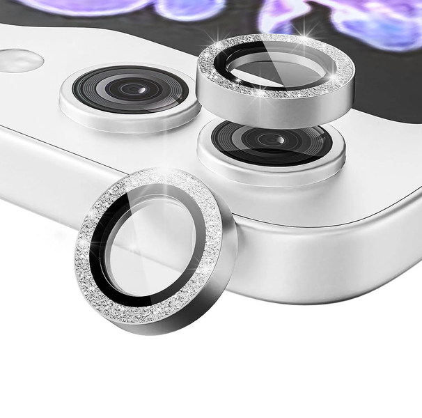 Glitter Bling Metal Glass Camera Lens Protector For Z Flip 6 Flip 5 Lens Cover Lens Protection Glassed Film For Galaxy Z Flip 5_voghion.com