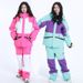 Women's Men's Professional Snowboard Snowsuit Double Board Warm And Thick Windproond Waterproof Outdoor Skiing Equipment_voghion.com