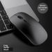 Nuovo mouse wireless Bluetooth a doppia modalità, carica silenziosa, computer portatile, ufficio, gioco, mouse wireless luminoso_voghion.com