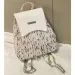 Ins Style New Cute For Female College Students Drawstring Bag Chain Backpack_voghion.com