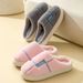 New Winter Men's And Women's Home Warmth Slippers With Thickened Anti Slip Plush Cotton Shoes_voghion.com