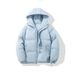 Men's Winter Hooded Puffer Jacket - Oversized Streetwear Coat, Lightweight Polyester Fill, Trendy Unisex Design (M-4XL, 8 Colors)_voghion.com