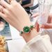 Four Leaf Clover Waterproof Bracelet, Fashionable New Style, Niche Light Luxury Quartz Women's Watch_voghion.com