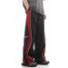 Herren Streetwear Cargohose – Double-Zip Tech Joggers (Olivgrün/Rot, Polyestermischung, M-3XL)_voghion.com