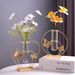 Home Furniture Flower Decoration Living Room Desktop Simulation Flower Arrangement Table Hydroponic Vase Decoration Light Luxury Style Decoration_voghion.com