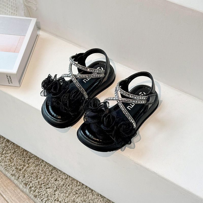 Children's Shoes New Style Fashionable Children's Soft Bottom Princess Beach Sandals Non Slip Girls Big Children_voghion.com
