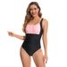 Maillot de bain une pièce imprimé pour femme Maillot de bain multicolore pour femme Bikini sexy Bikini_voghion.com