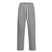 Men's Casual Knit Jogger Pants With Drawstring Waist - Stylish Solid Color & Jacquard Pattern For Autumn Winter_voghion.com