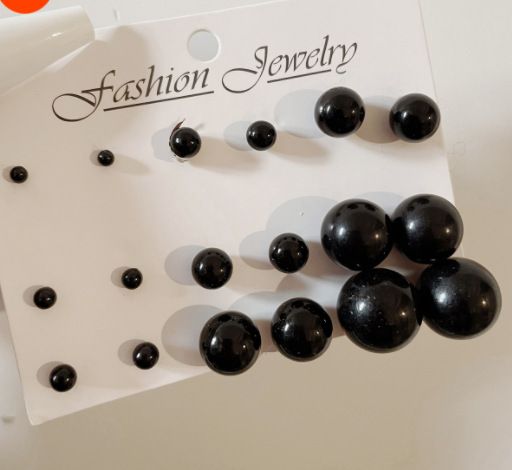 Set di orecchini pendenti a cerchio in acrilico_voghion.com