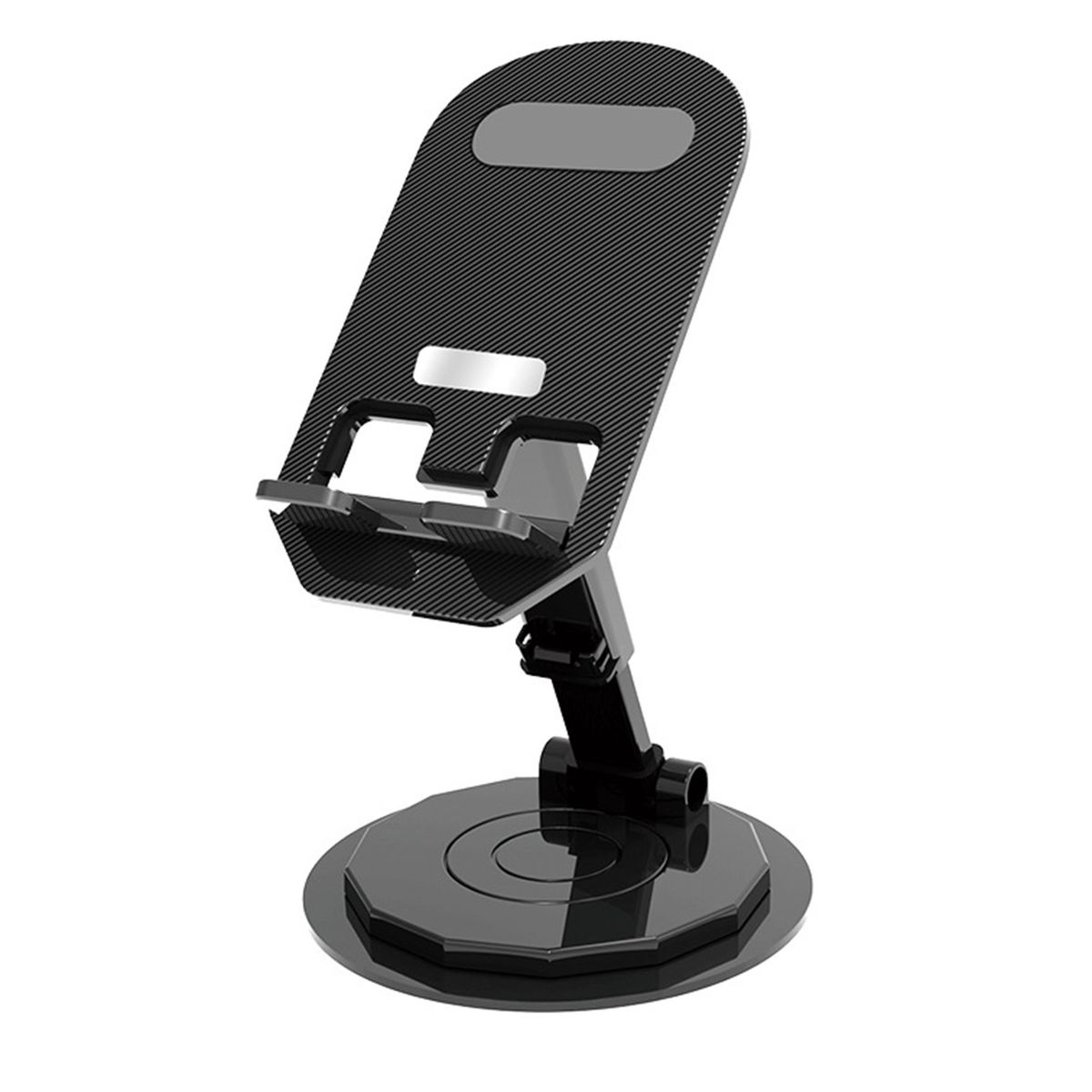 Mobilā tālruņa turētājs Salokāms Rotācijas Stabils Neslīdošs Daudzleņķu Regulēšana Uzlādes Aukla Divu Asu Telefona Statīvs Kompakts Telefona Stiprinājums_voghion.com