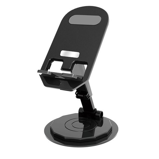 Mobilā tālruņa turētājs Salokāms Rotācijas Stabils Neslīdošs Daudzleņķu Regulēšana Uzlādes Aukla Divu Asu Telefona Statīvs Kompakts Telefona Stiprinājums_voghion.com