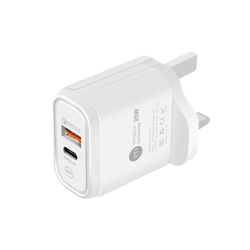20W Acgicea USB Type-C laadija kiire mobiililaadimise seinaadapter USB kiirlaadimine QC 3.0 PD iPhone 13 1 laadija laadimiseks_voghion.com