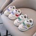 Baby Soft Sole Non-Slip Walking Spring Infant Breathable White Toddler Casual Shoes With Velcro_voghion.com