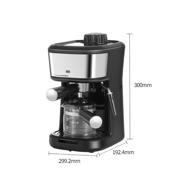 Macchina per caffè espresso classica italiana transfrontaliera, piccola macchina per caffè semiautomatica ad alta pressione per uso domestico_voghion.com