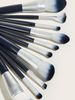 10 Stück Make-up-Pinsel, Dunkelblau, Lidschattenpinsel, Puderpinsel, Augenbrauenpinsel, Beauty-Tools GUJHUI_voghion.com